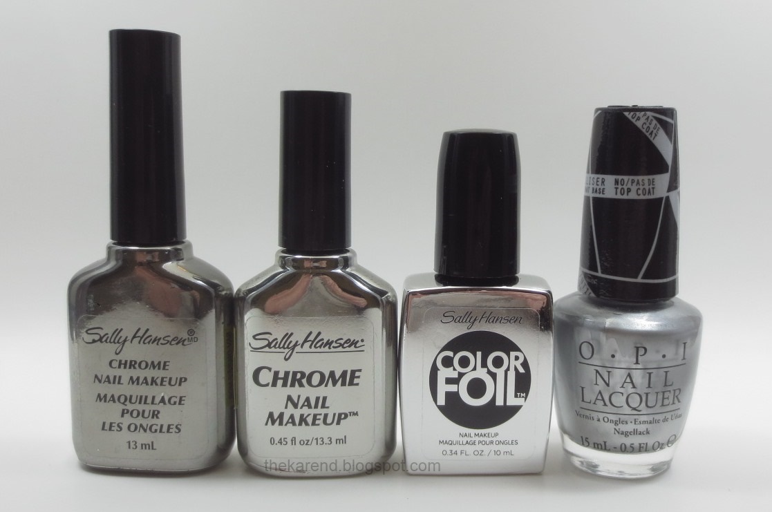 Frazzle and Aniploish: Sally Hansen Color Foil Swatches and Comparisons