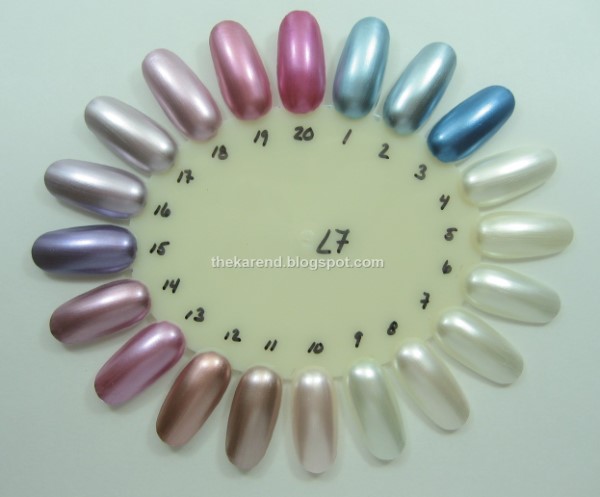 Frazzle and Aniploish: Wheel L7: Sally Hansen Chromes and Crystal Chromes