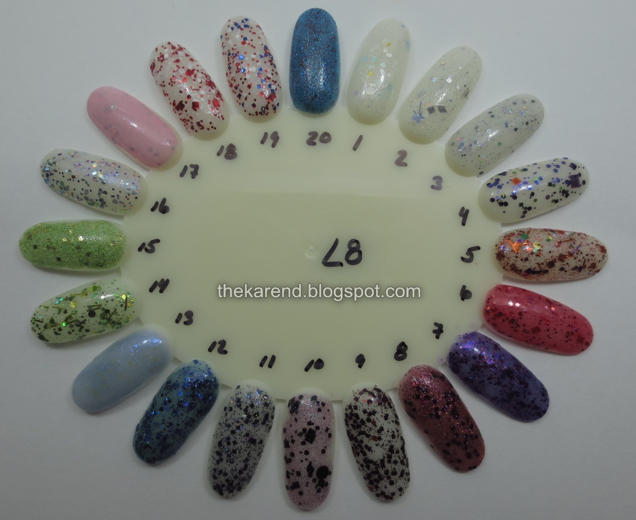 Wheel L8: Glitters from Lynnderella and Girly Bits | Frazzle and Aniploish  | Bloglovin\'