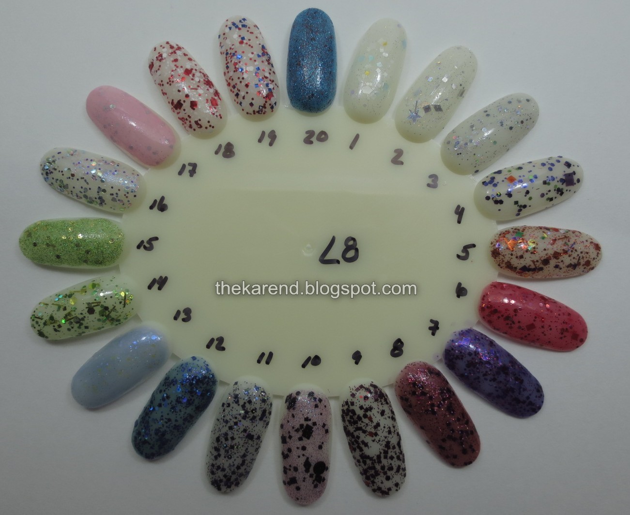 Shiny Iridescent Nail Glitter Powder Sugar Powder Gradient - Temu