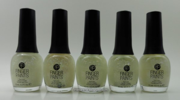 Finger Paints Kaleidoscope collection flakies nail polish bottles