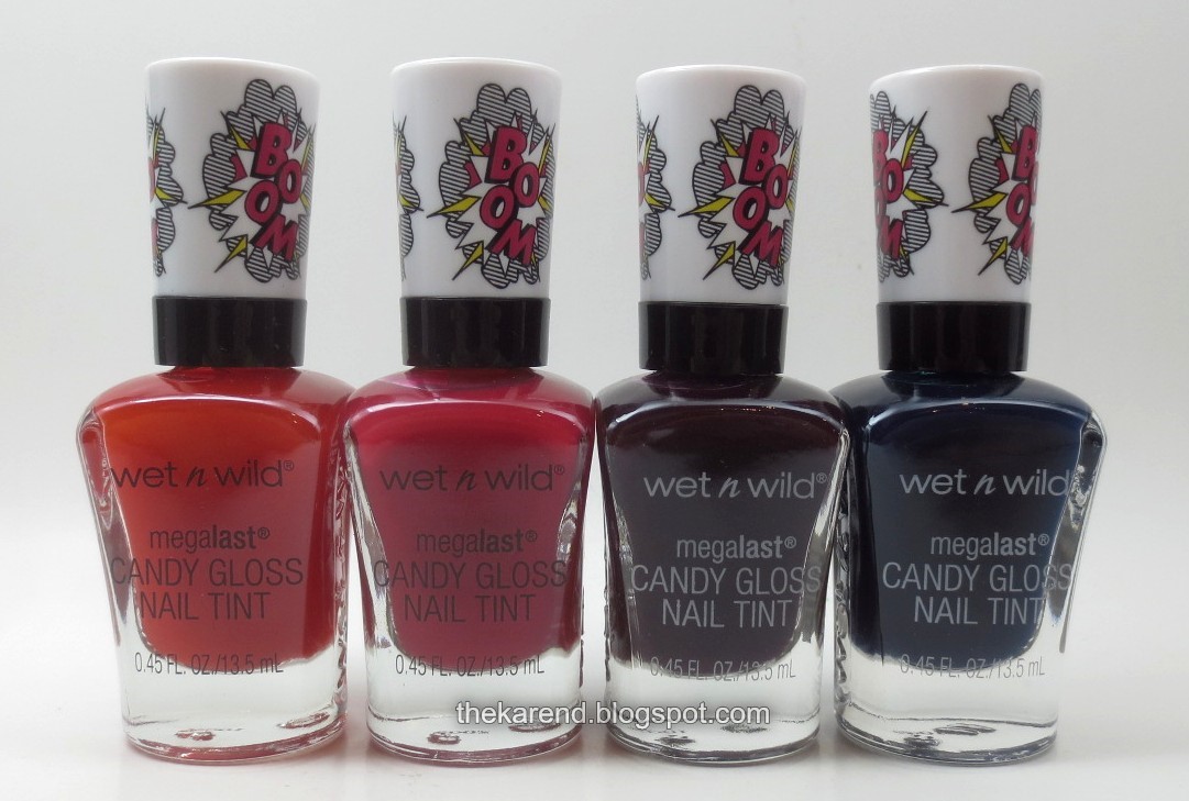 Frazzle and Aniploish: Wet 'n' Wild Candy Gloss Nail Tints
