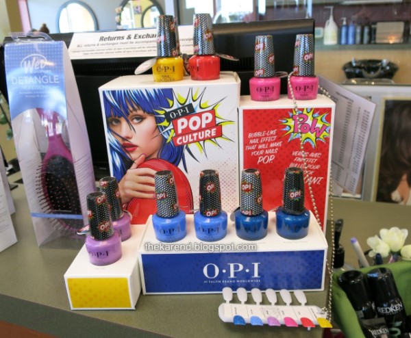 OPI Pop Culture collection nail polish display