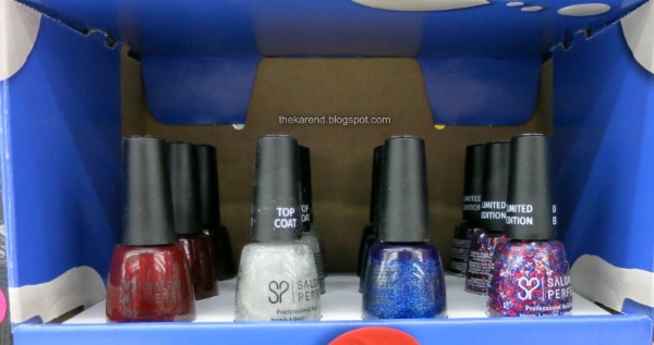 Salon Perfect Make Sparks Fly nail polish display