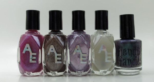 nail polish bottles