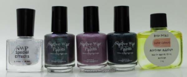 nail polish bottles