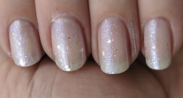 Funky Fingers Unicorn Dust and Essie TLC Laven-dearly