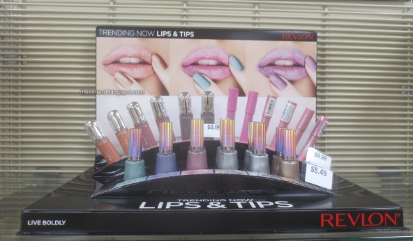 Revlon Holochrome nail polish display