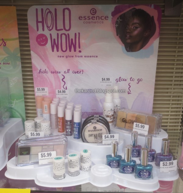 Essence Holo Wow display