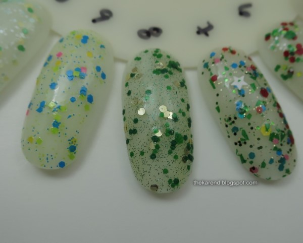 Oopsie Daisies glitter nail polish