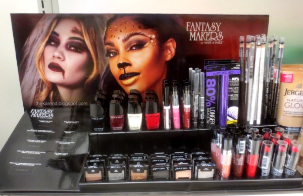 Wet n Wild Halloween display