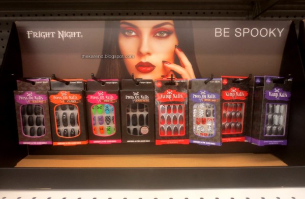 Fright Night nails display