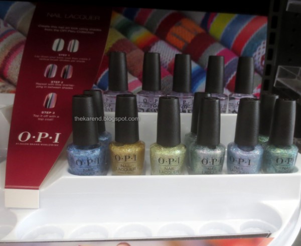 OPI Metamorphosis nail polish display