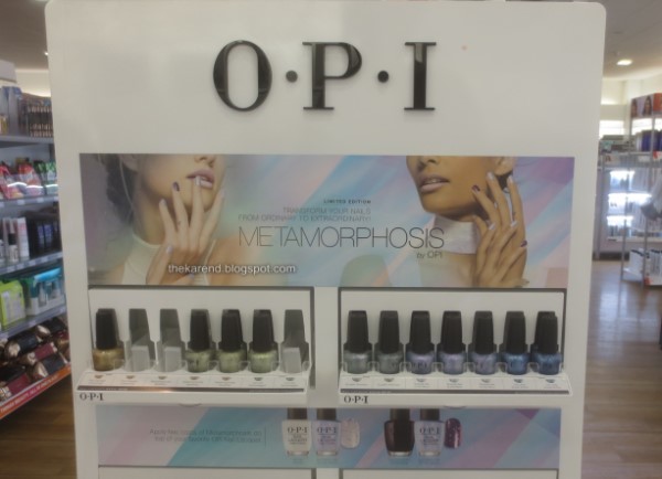 OPI Metamorphosis nail polish display