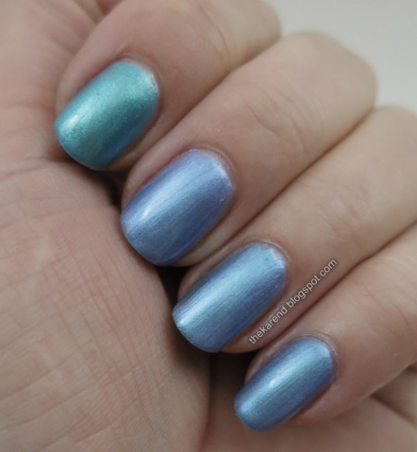 Essence Out of Space Stories nail polish Mermaid of the Galaxy and Guardians of the Unicorn