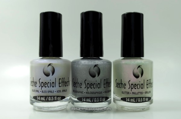 Seche Special Effects toppers nail polish