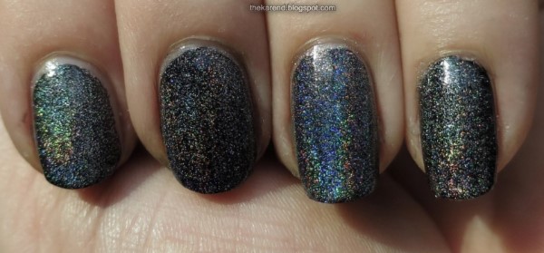Seche Special Effects Holographic nail polish comparison