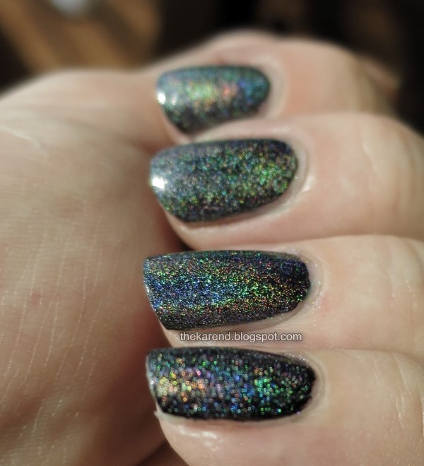 Seche Special Effects Holographic nail polish comparison