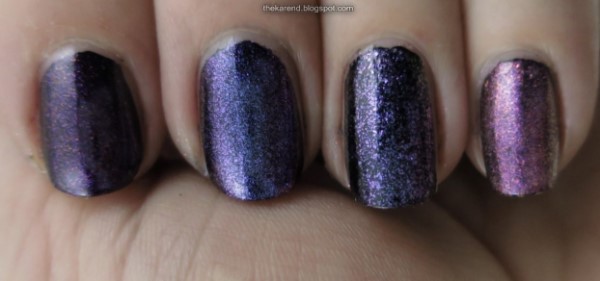 Seche Special Effects Glitter nail polish comparison