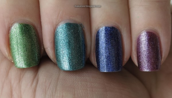 Sally Hansen Crayola Insta Dri Metallic nail polish