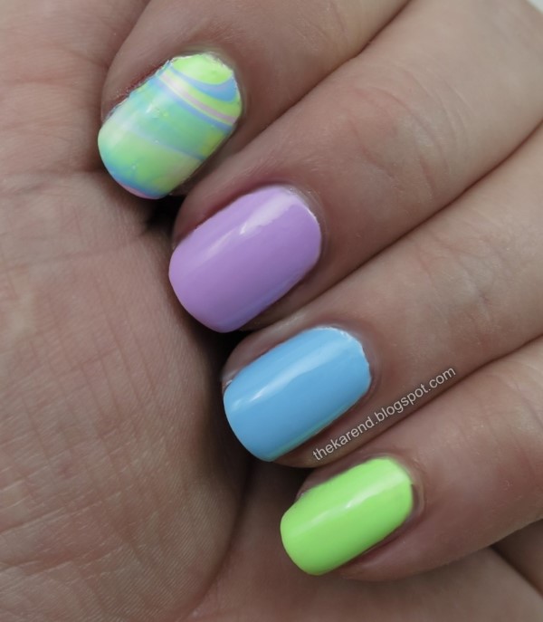 LA Colors Color Craze Gel Creamy Neon nail polish