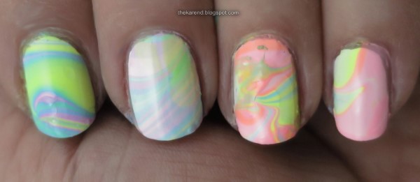 LA Colors Color Craze Gel Creamy Neon nail polish