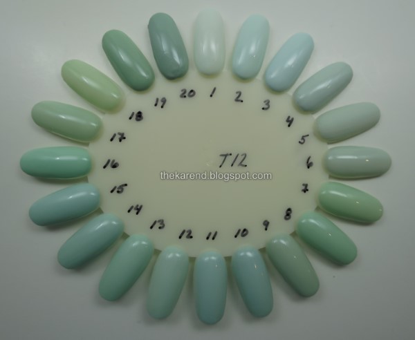 mint green nail polish