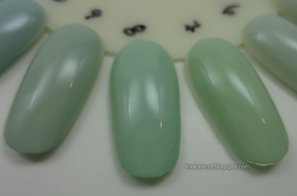 mint green nail polish