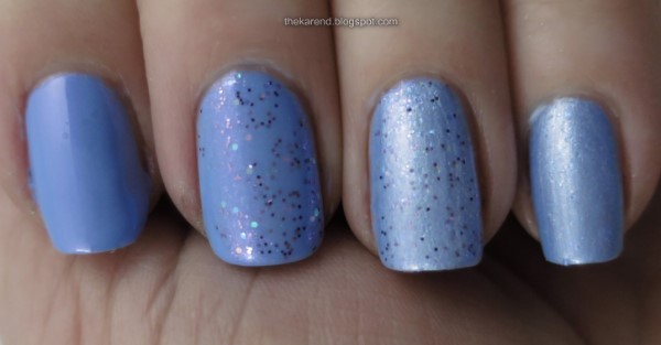 Essie You Do Blue OPI Let Love Sparkle OPI Pile on the Sprinkles