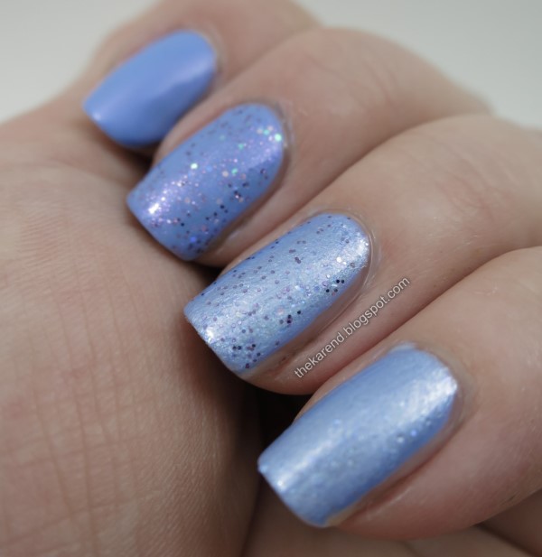 Essie You Do Blue OPI Let Love Sparkle OPI Pile on the Sprinkles