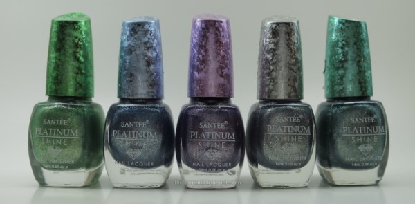 Santee Platinum Shine nail polish
