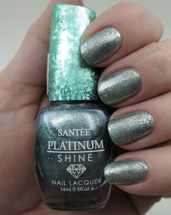 Santee Platinum Shine nail polish