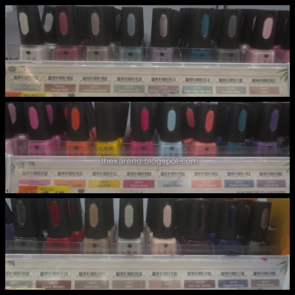 nail polish display