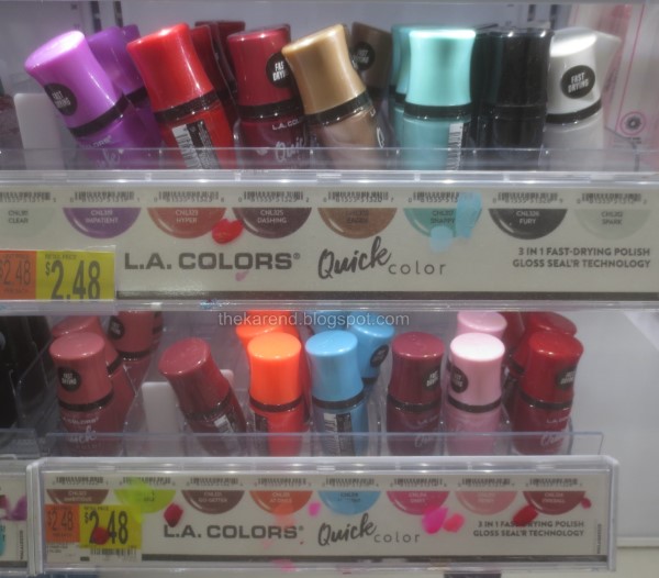 nail polish display