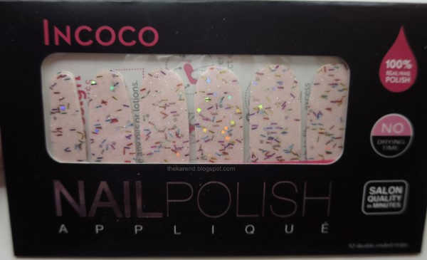 Incoco nail polish strips Sweet Surprise