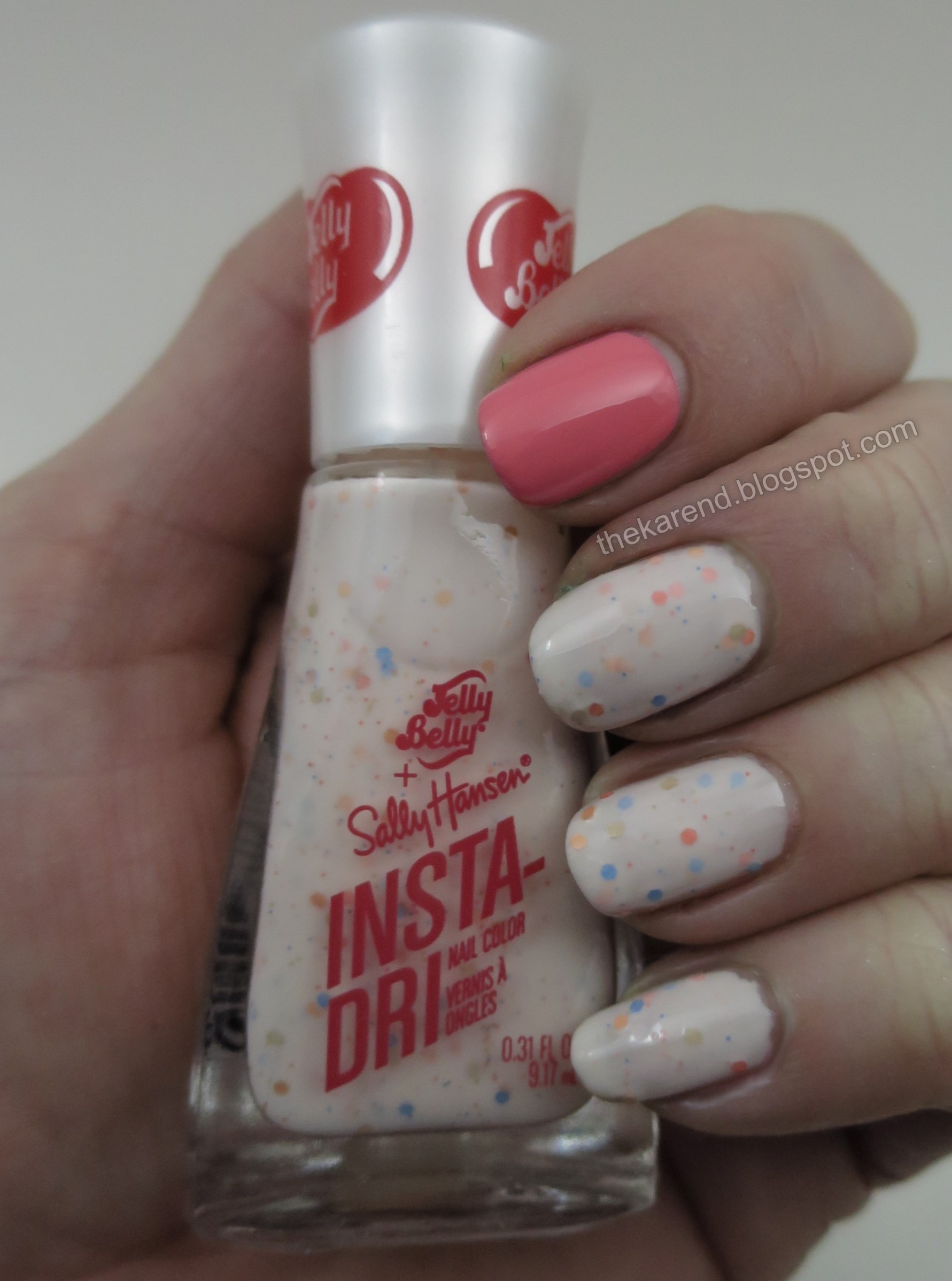 Frazzle and Aniploish: Easter in July with Sally Hansen Insta-Dri