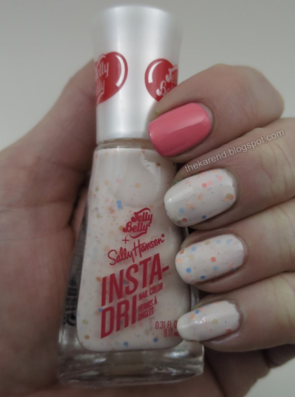 Sally Hansen Insta-Dri Jelly Belly Cotton Candy and Birthday Cake