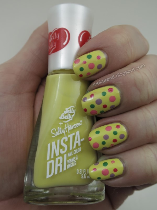 Sally Hansen Insta-Dri Jelly Belly Pina Colada dotticure