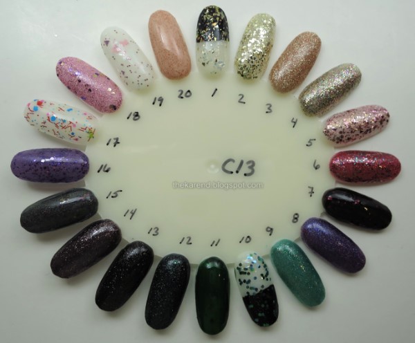 Cult Nails nail polish glitters