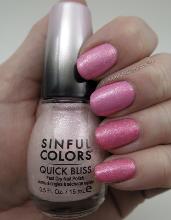 SinfulColors Quick Bliss Ice Ice Cherry