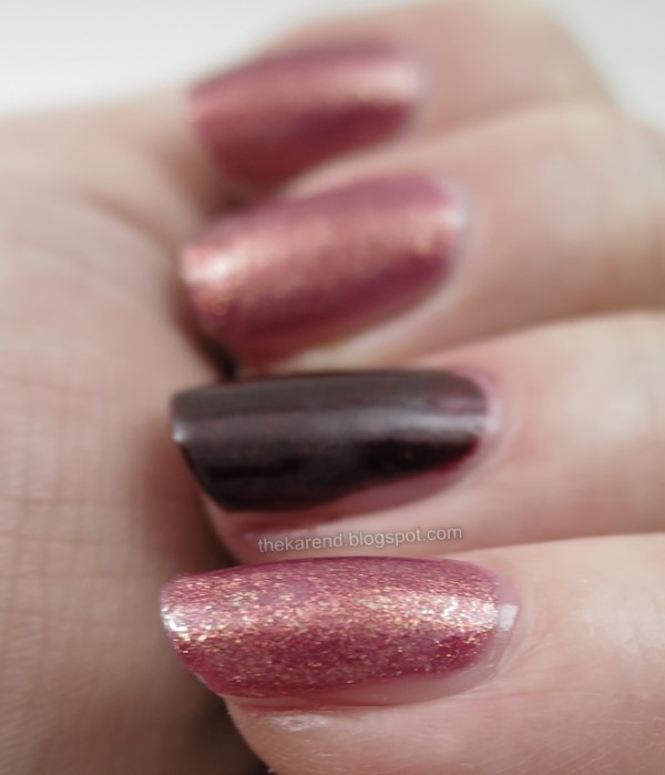 SinfulColors Quick Bliss Flushed and Blackcherry