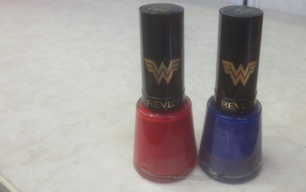 Revlon Wonder Woman WW84 nail polishes