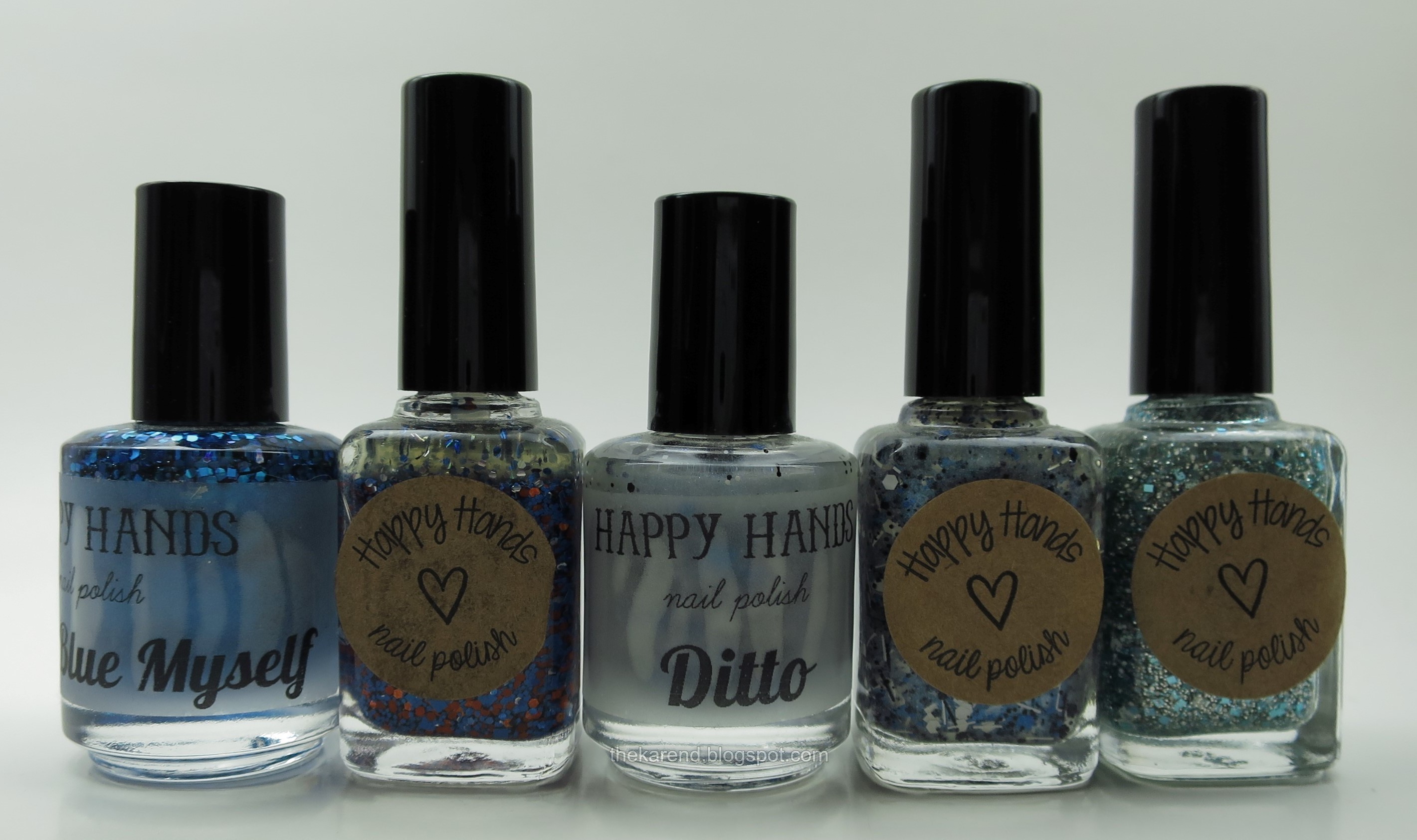 glitter nail polish from Happy Hands