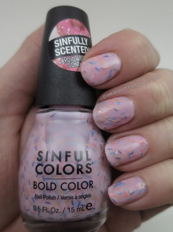 Sinful Colors Sweet & Salty nail polish collection Donut Even