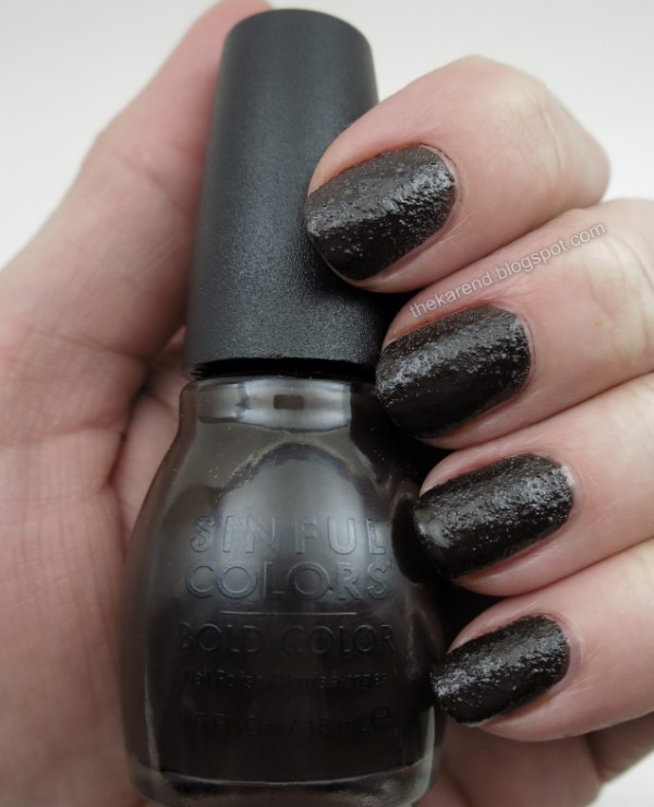 Sinful Colors Sweet & Salty nail polish collection Chocolate Cake