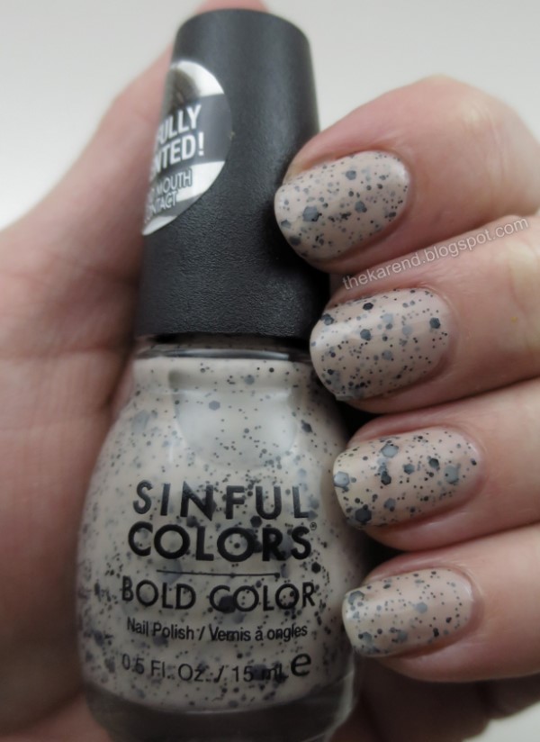 Sinful Colors Sweet & Salty nail polish collection Cookies & Cream