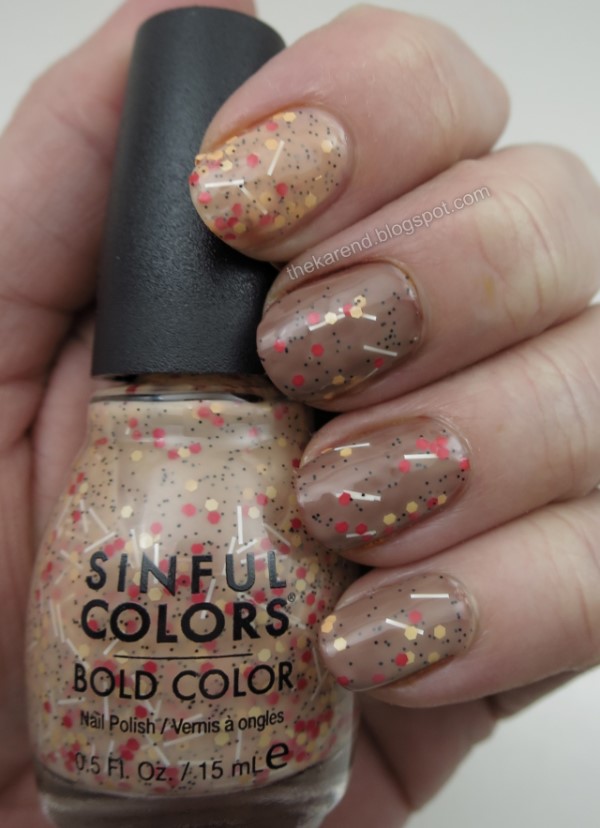 Sinful Colors Sweet & Salty nail polish collection Pizza Party