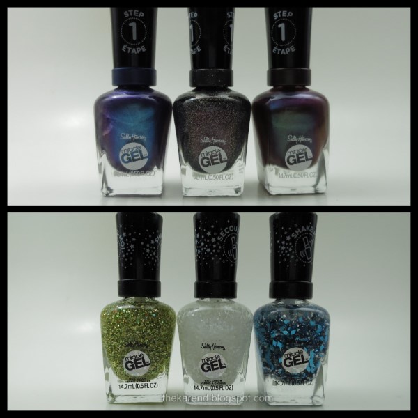 Sally Hansen Miracle Gel Marine Metals and Snow Globes