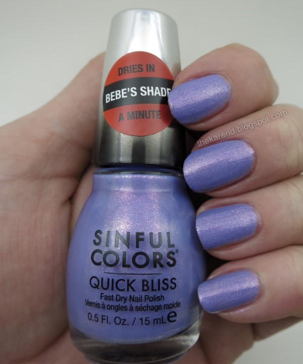 SinfulColors Quick Bliss Vvvroom