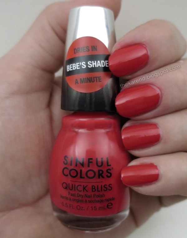 SinfulColors Quick Bliss Speedster